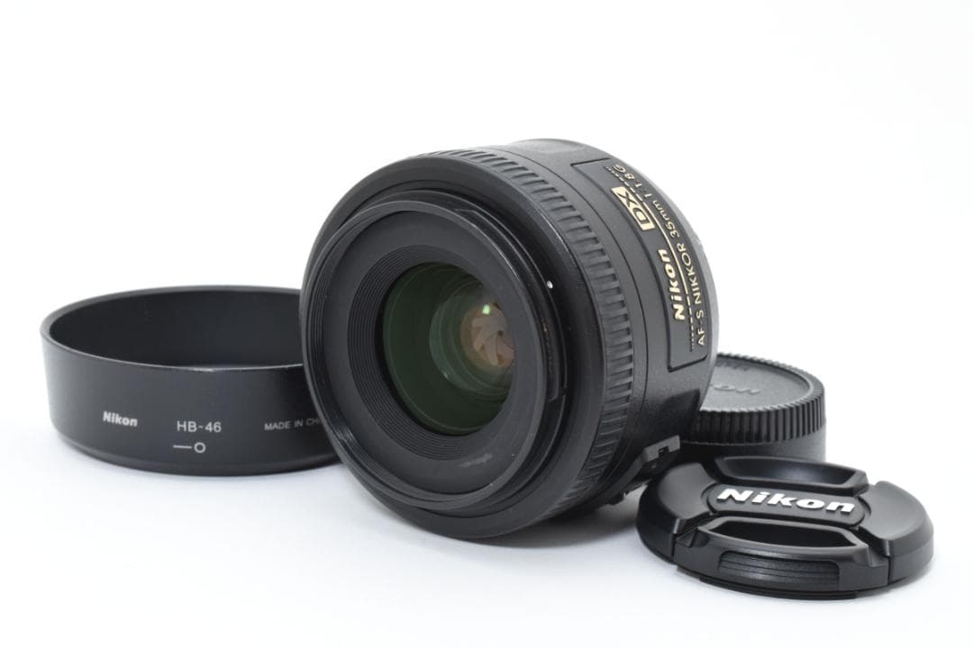 美品 NIKON AF-S NIKKOR 35mm f1.8G AF M581