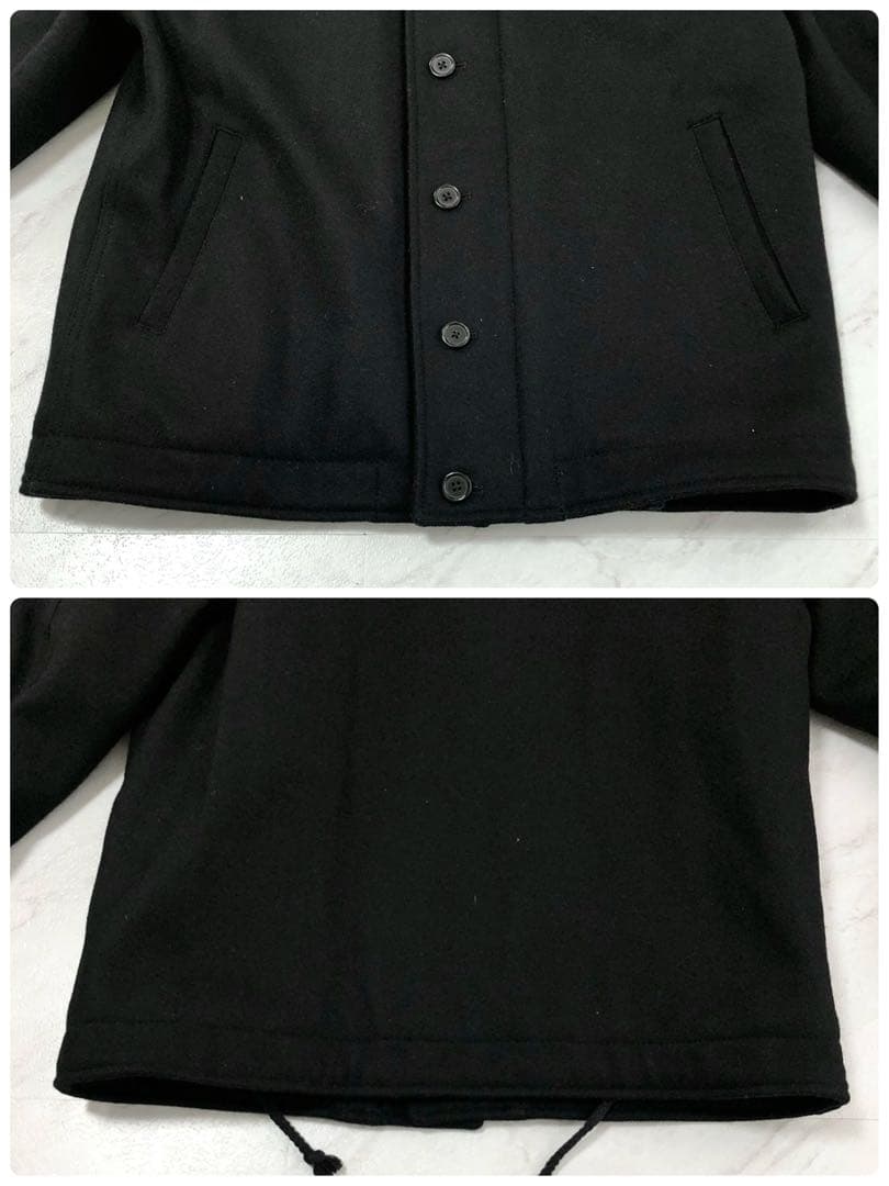 【極美品 WIPER別注】HOUSTON デッキジャケット キルティング ウール