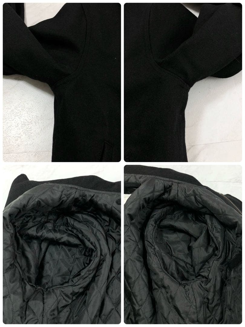 【極美品 WIPER別注】HOUSTON デッキジャケット キルティング ウール