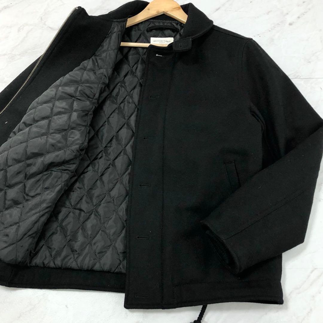 【極美品 WIPER別注】HOUSTON デッキジャケット キルティング ウール