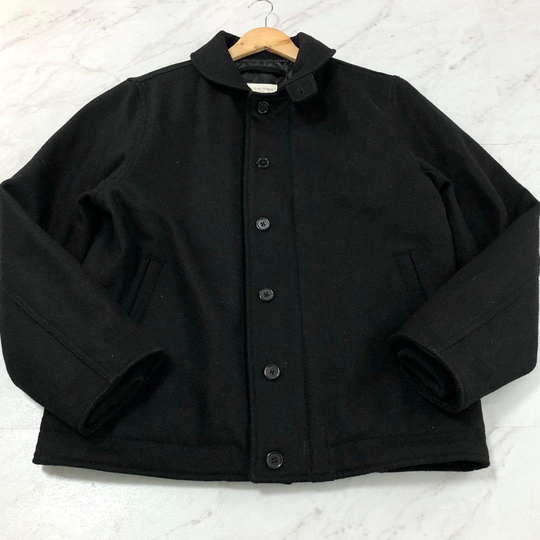 【極美品 WIPER別注】HOUSTON デッキジャケット キルティング ウール