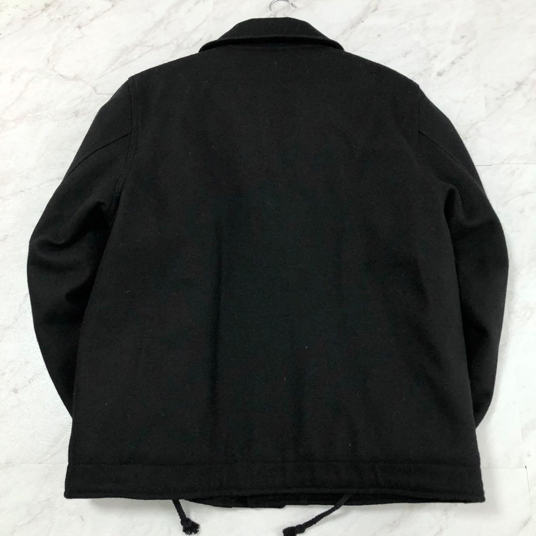 【極美品 WIPER別注】HOUSTON デッキジャケット キルティング ウール