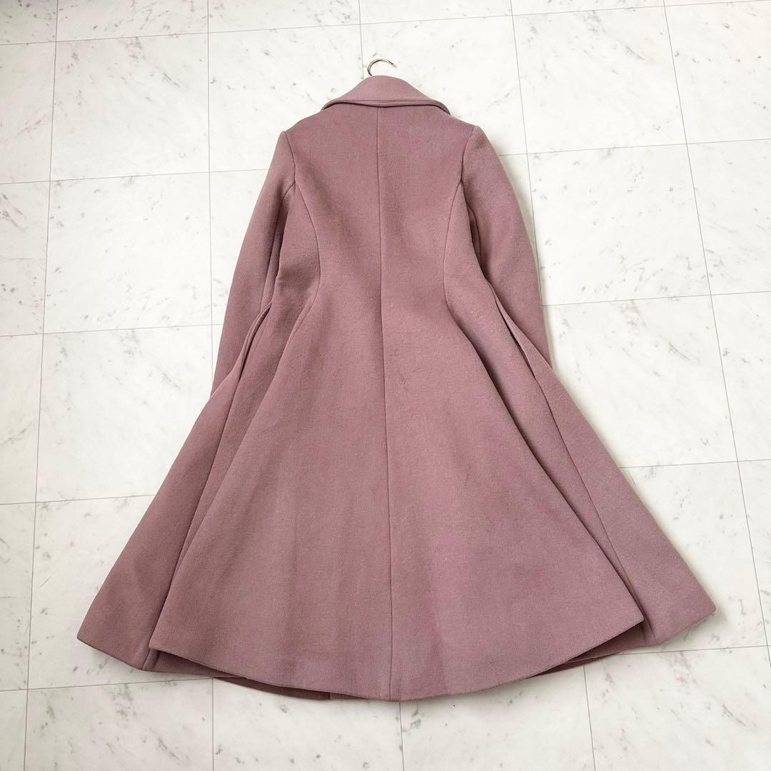 未使用級❤️MISTREASS 三上悠亜　ロングコート　フレア　Aライン　ピンク