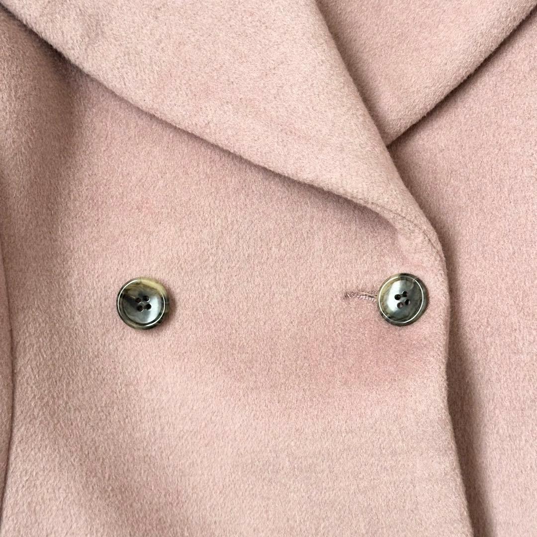 未使用級❤️MISTREASS 三上悠亜　ロングコート　フレア　Aライン　ピンク