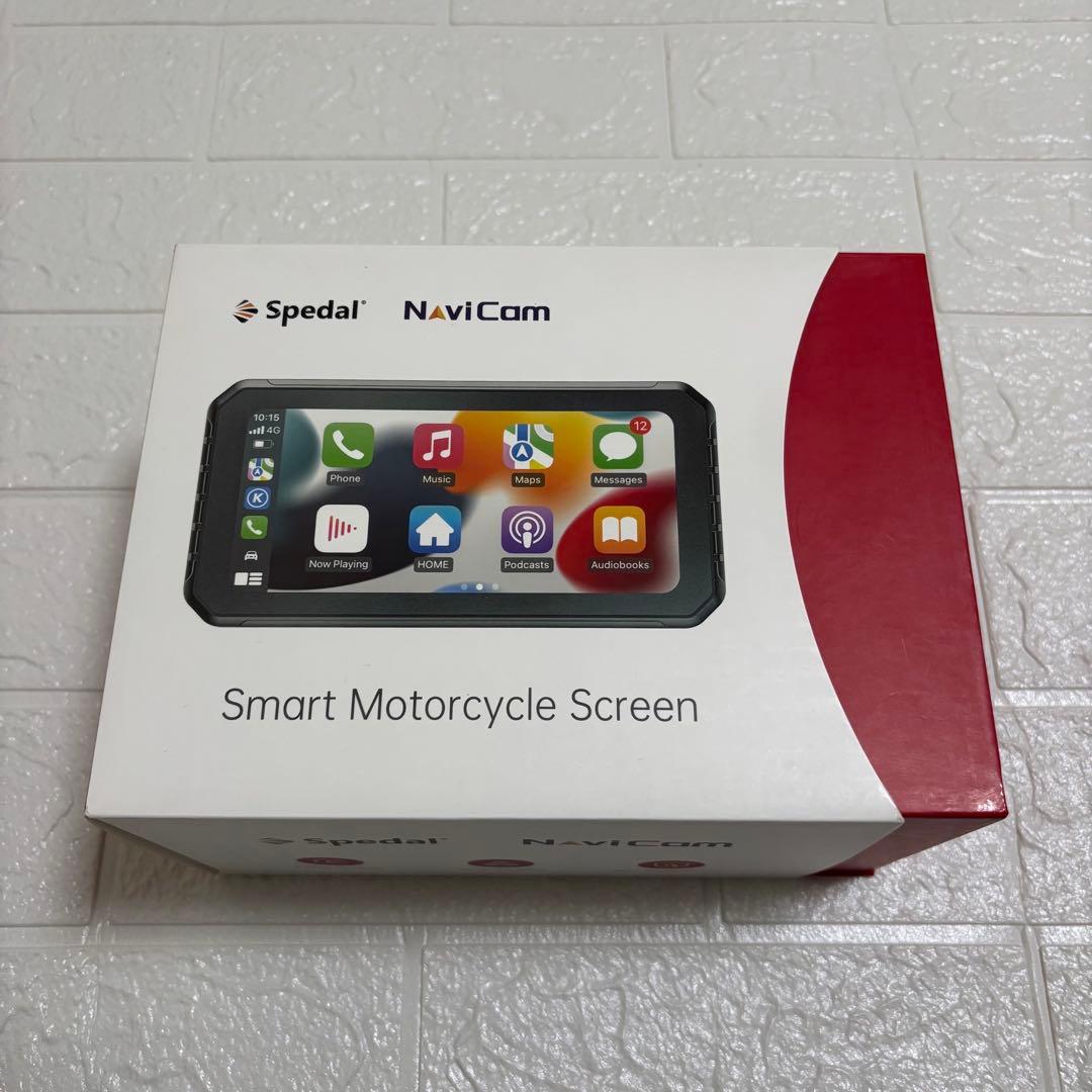 Spedal バイクドライブレコーダー 5.5インチ 1080P デュアルカメラ