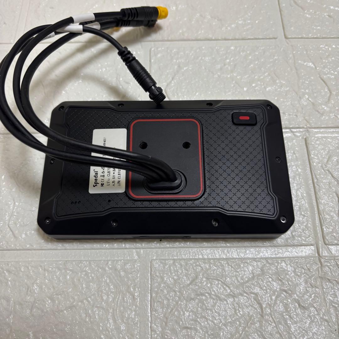 Spedal バイクドライブレコーダー 5.5インチ 1080P デュアルカメラ