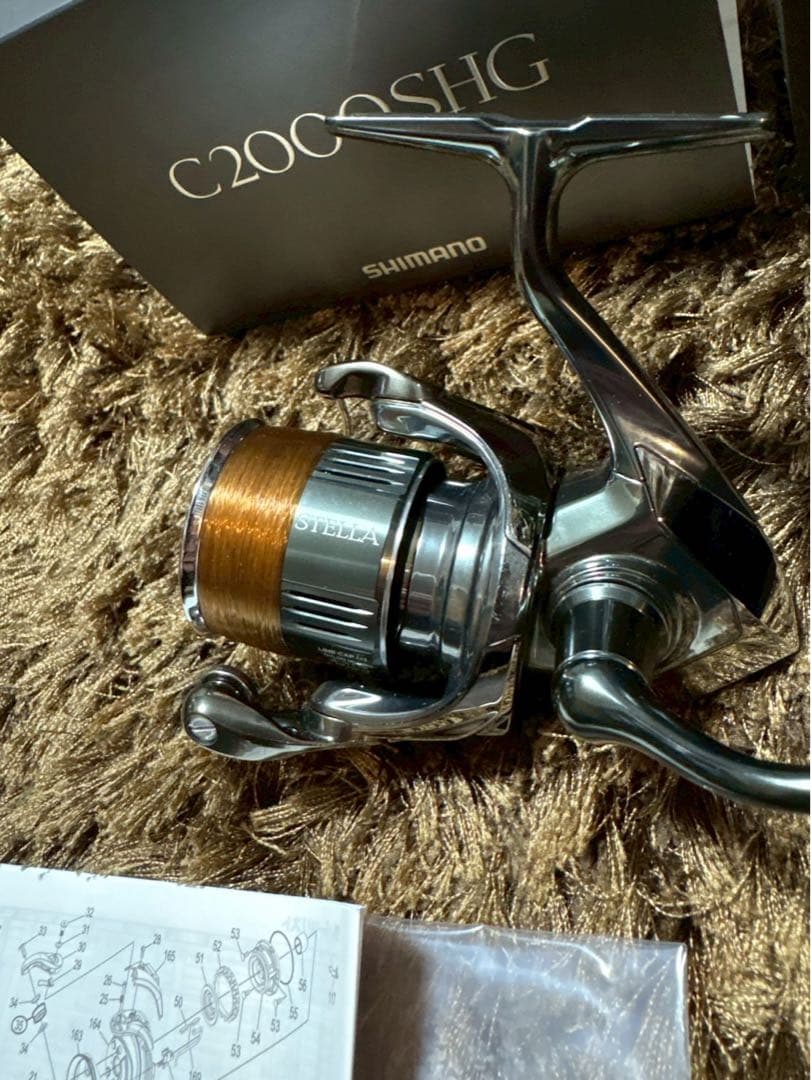 超美品　SHIMANO STELLA C2000SHG 22ステラ