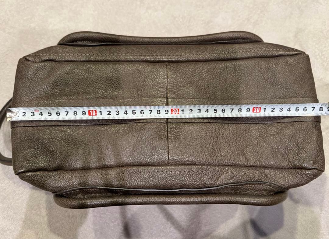 Chloe クロエ　パラティ　グレー レザー ショルダーバッグ 保存袋付き