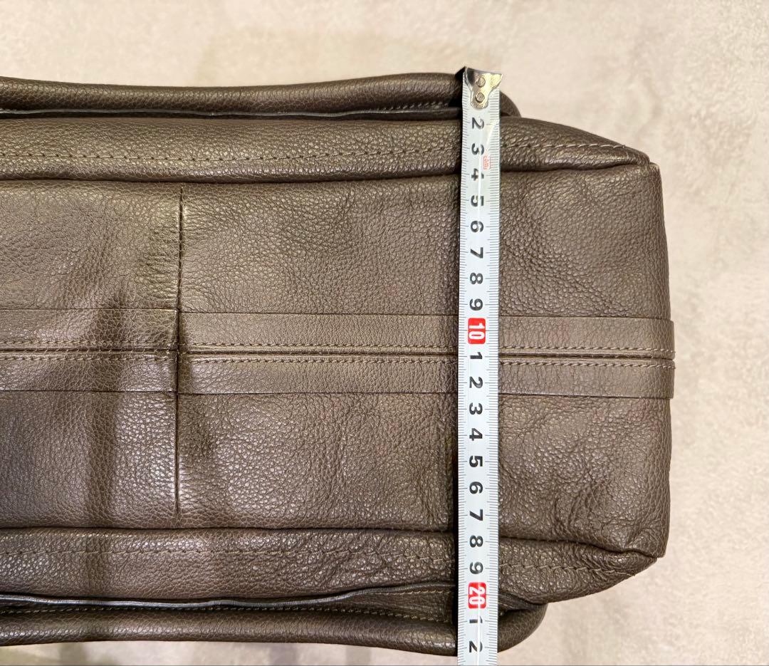 Chloe クロエ　パラティ　グレー レザー ショルダーバッグ 保存袋付き