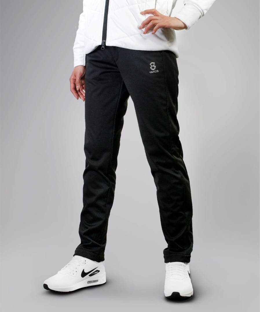 【新品タグ付】8 YARDS ♪BONDING 裏起毛 パンツ S ブラック