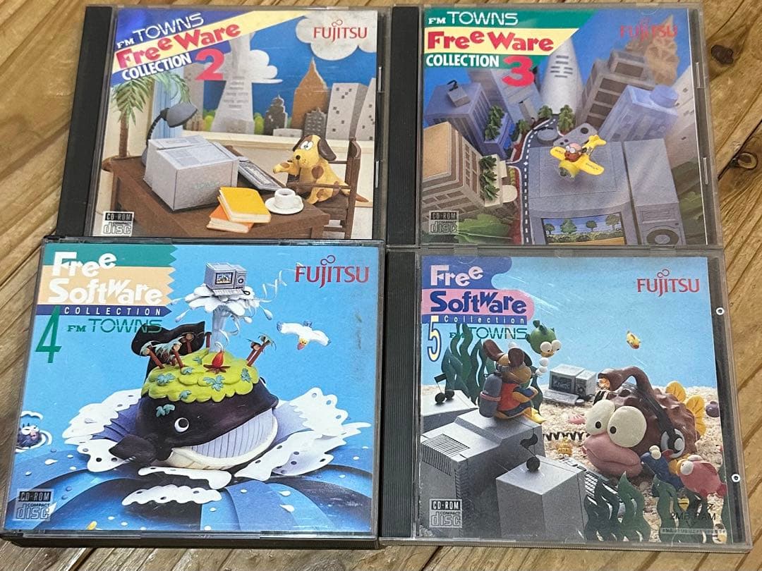 FM TOWNS FreeWare Collection 1-11 その他ゲーム