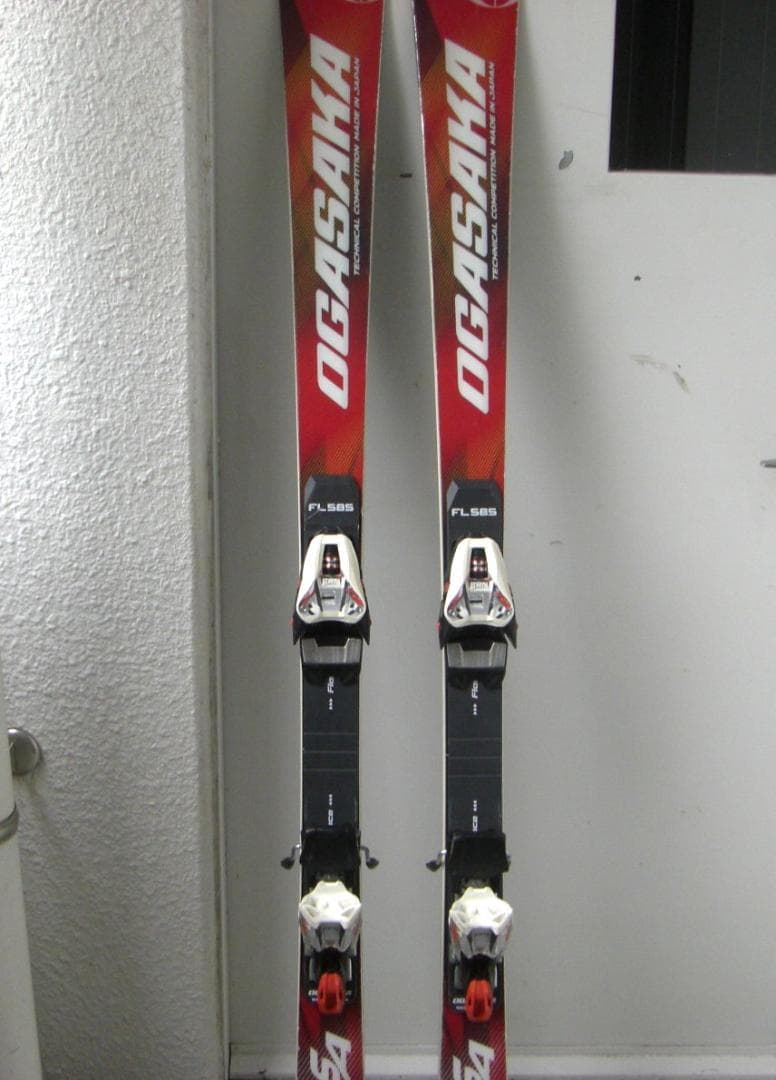 オガサカ・スキー板★TC-SA　165cm マーカー・FL585プレート付