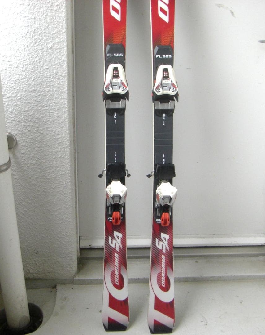 オガサカ・スキー板★TC-SA　165cm マーカー・FL585プレート付