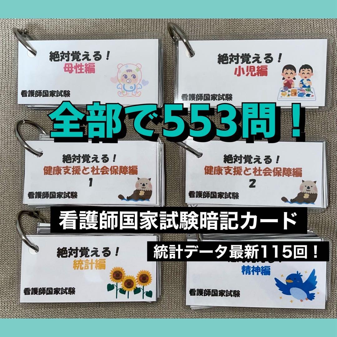 看護師国家試験　単語帳フルセット