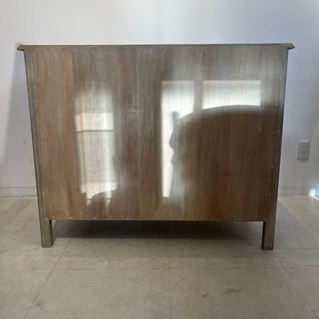 チェスト　シェビー　ホワイト　4段　5杯