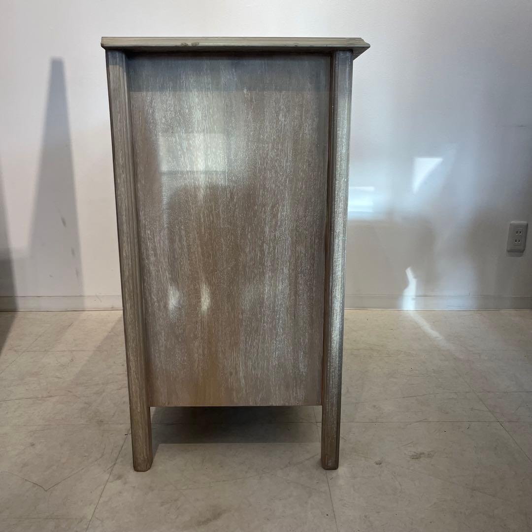 チェスト　シェビー　ホワイト　4段　5杯