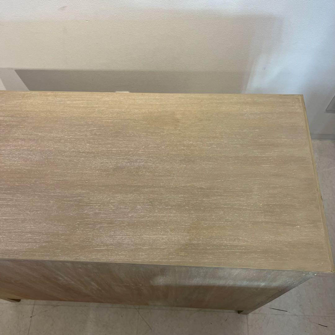 チェスト　シェビー　ホワイト　4段　5杯