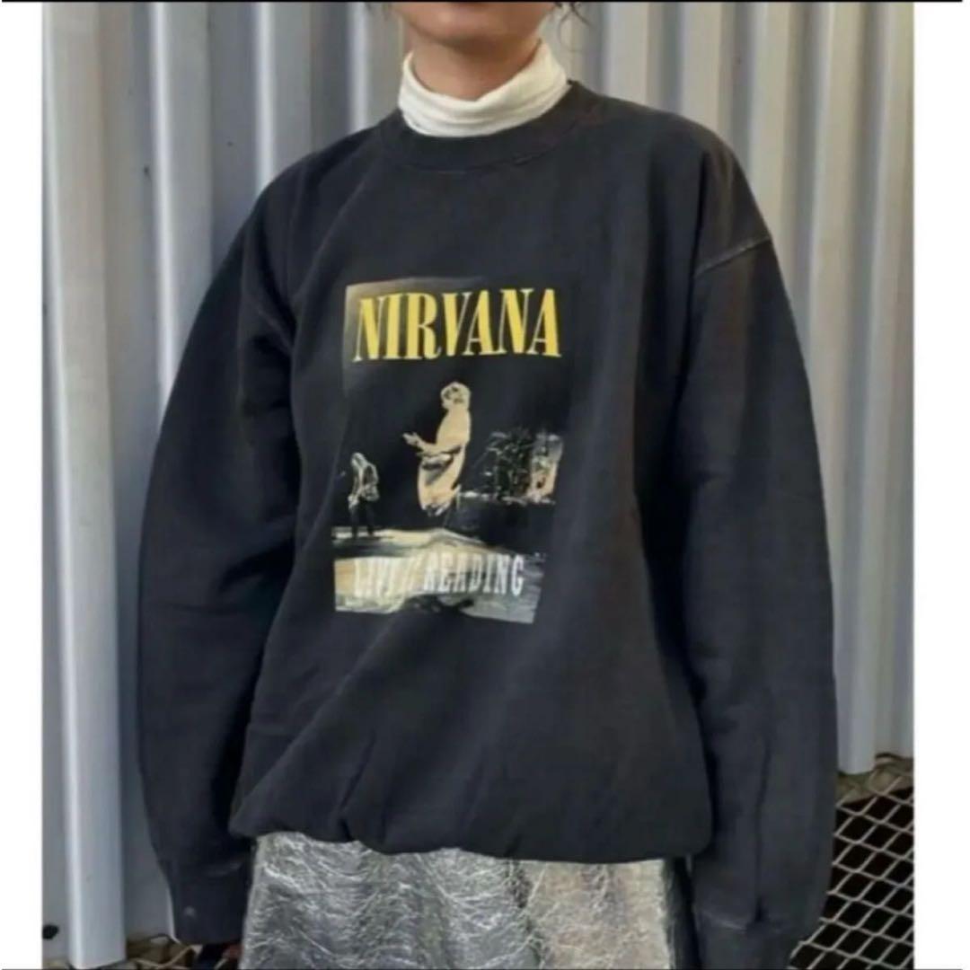 トップス NIRVANA VINTAGE LIKE SWEAT