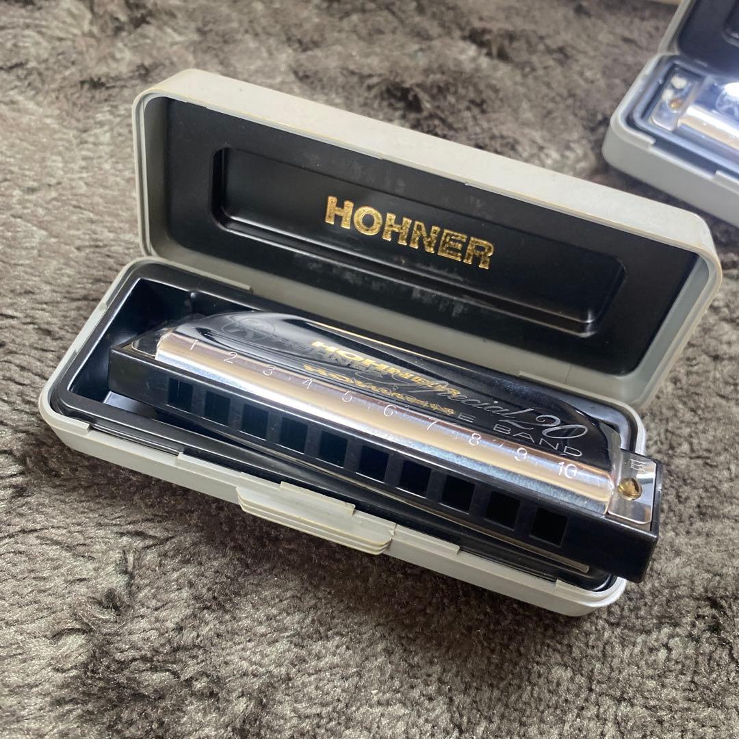 Hohner ブルースハープ ハーモニカ 7個セット