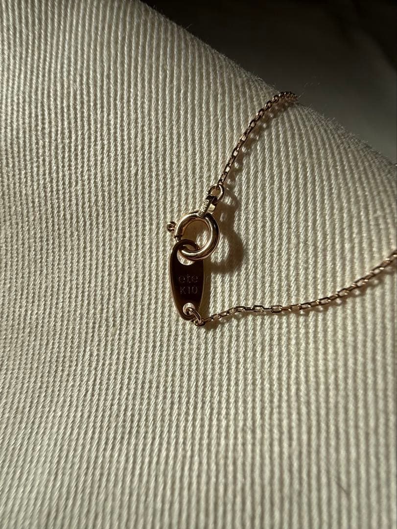 ete ダイヤモンド ネックレス ミストピンク ケース付き