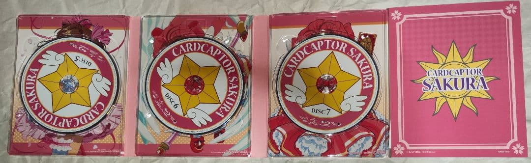 中古　カードキャプターさくら Blu-ray BOX 1〜3セット　視聴確認済み