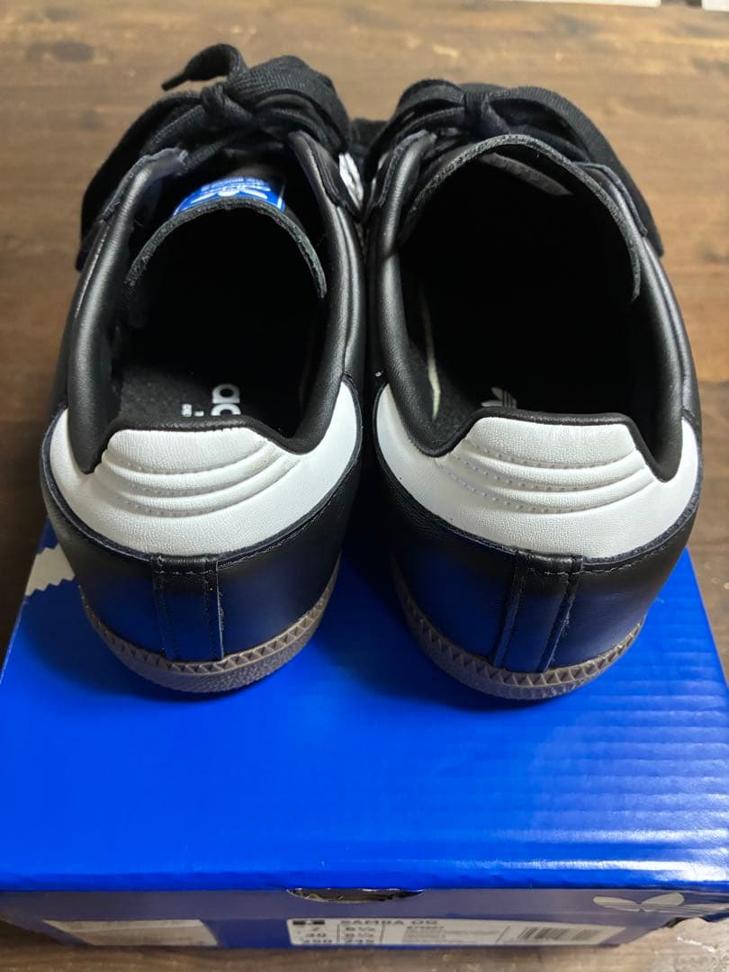 adidas SAMBA サンバ OG ブラック 25.0cm