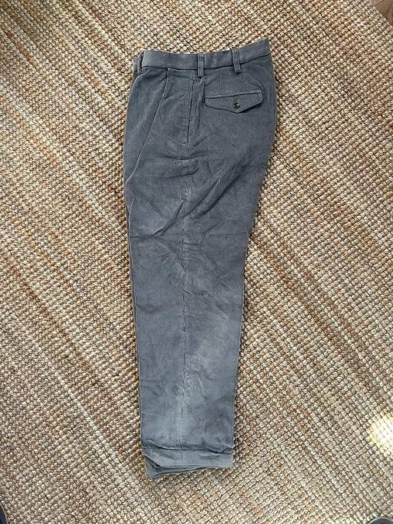 BROWN by 2-TACS コーデュロイ カバーオールジャケット&パンツ