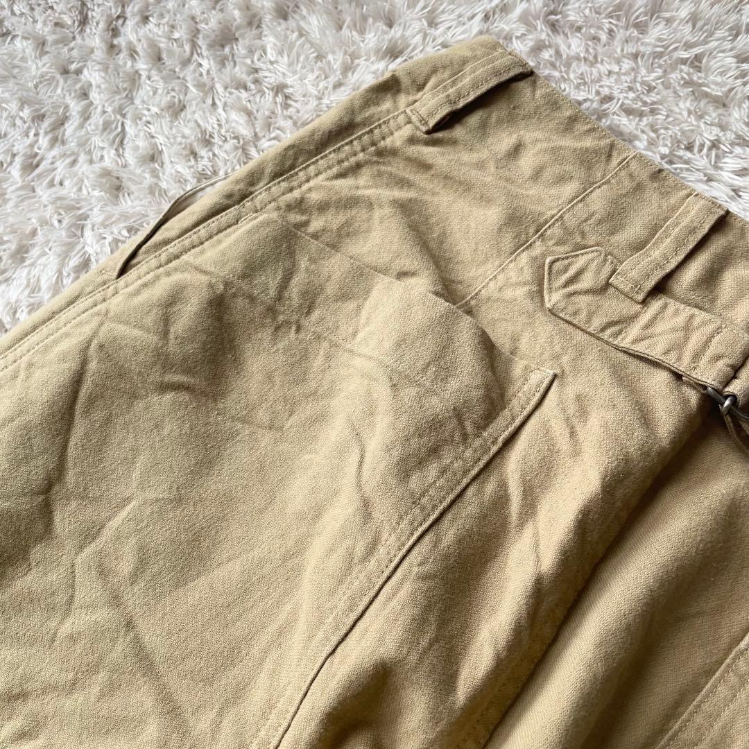 美品 MHL ファインコットンベイカーパンツ 2 ベージュ