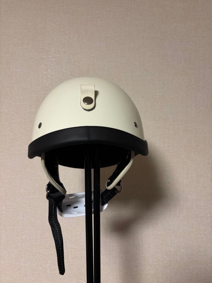 PTRタイプ/ハーフヘルメット/BUCOサンプリング/艶消しアイボリー