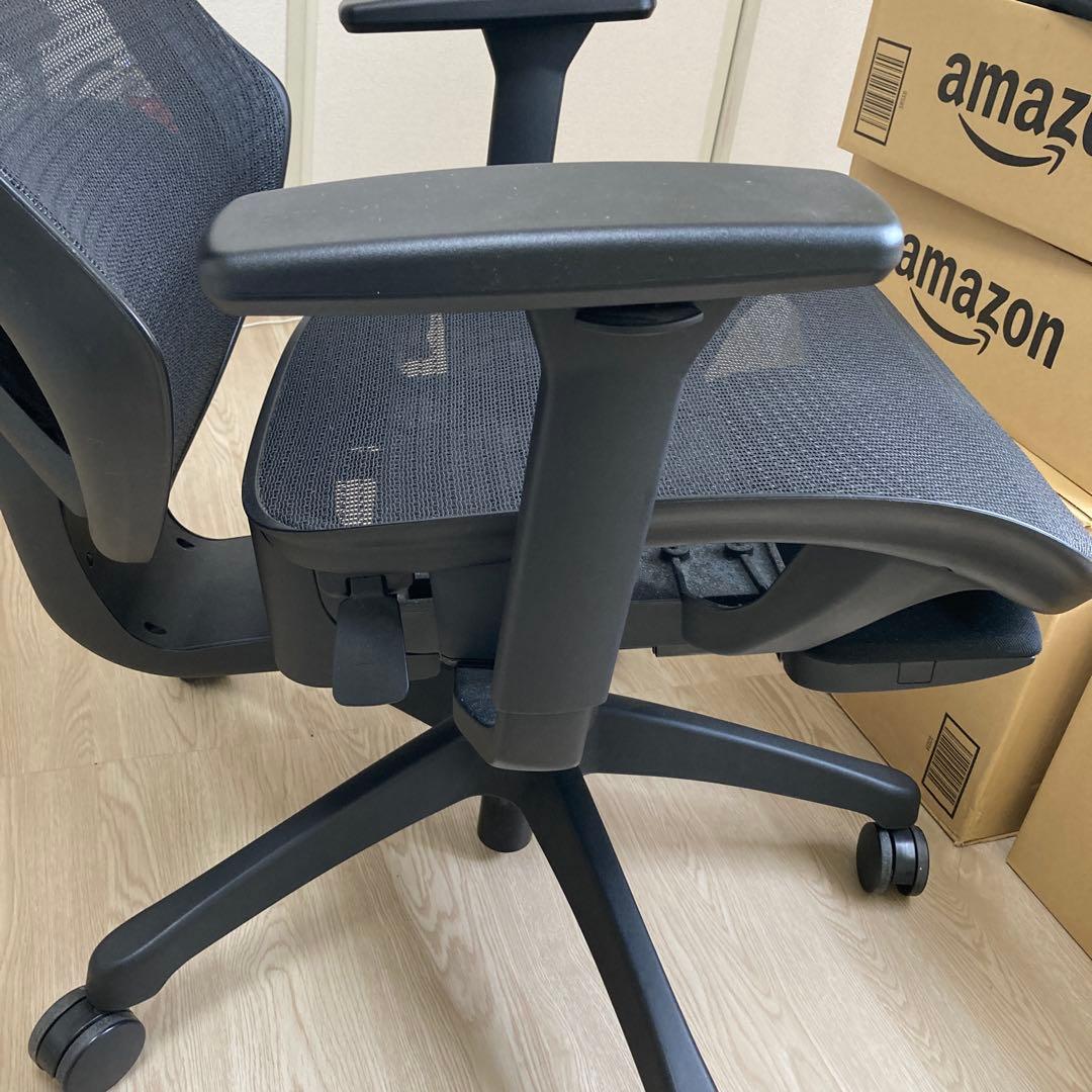 リクライニングワークチェア(フォリスト BK) ニトリ ※値引き可能