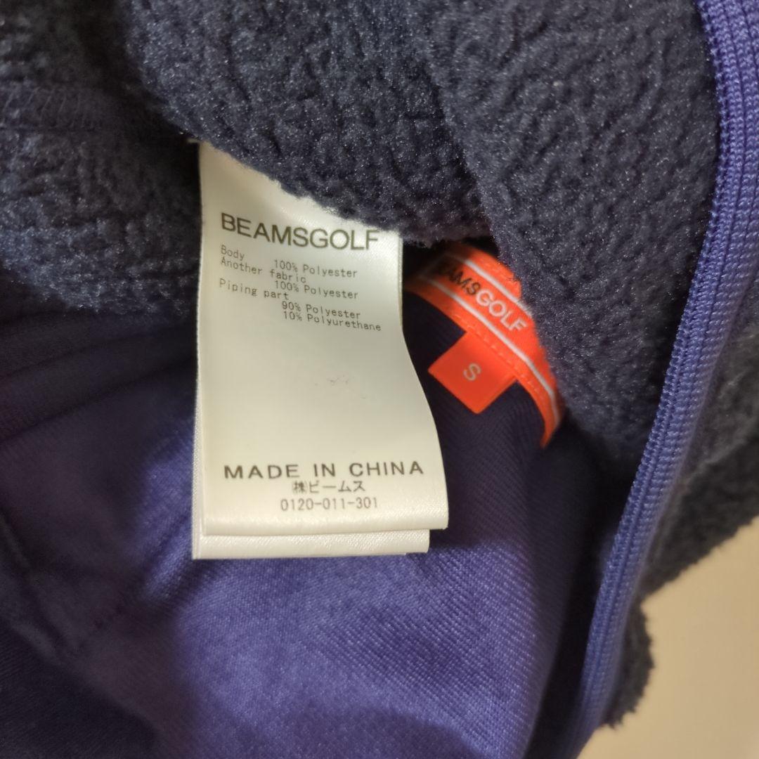 ★美品★　BEAMS GOLF　パイピング ボア ブルゾン　サイズ　S