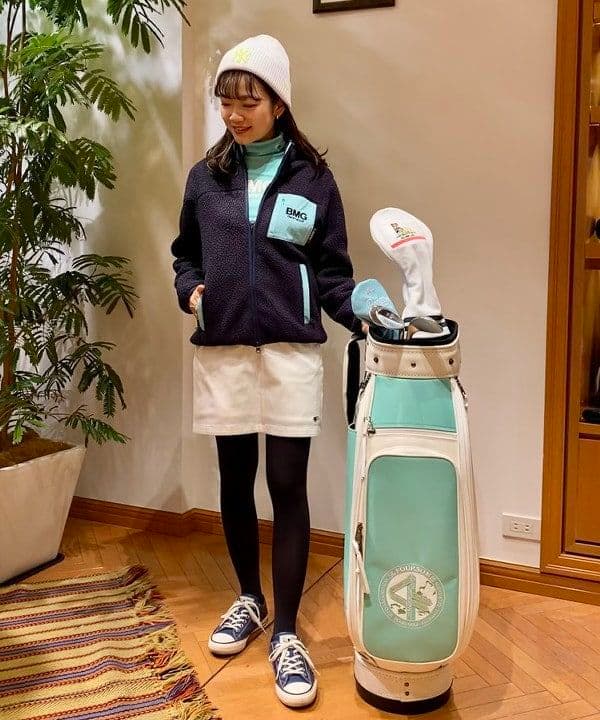 ★美品★　BEAMS GOLF　パイピング ボア ブルゾン　サイズ　S