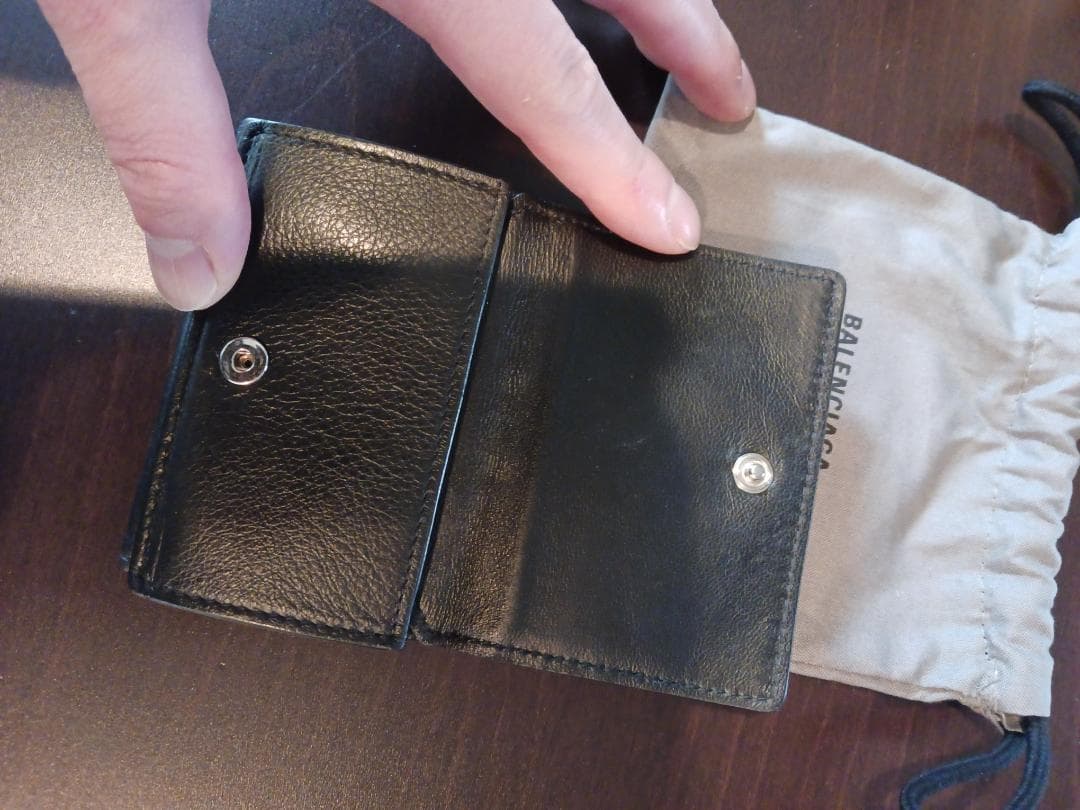 BALENCIAGAクラッチバック、3つ折り財布セット