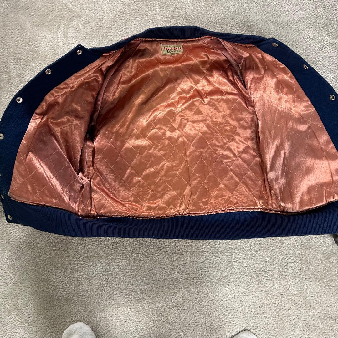 【おゆ】STYLE EYES 東洋エンタープライズ スタジャン　牛革　38