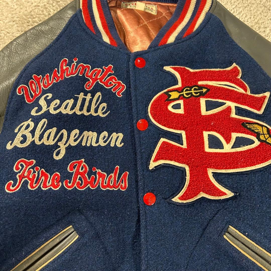 【おゆ】STYLE EYES 東洋エンタープライズ スタジャン　牛革　38