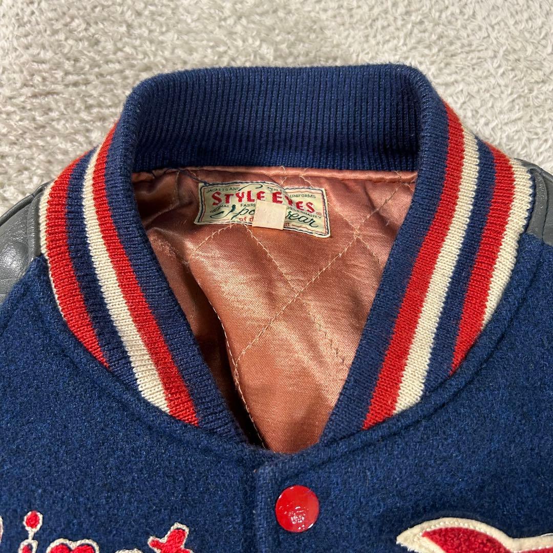 【おゆ】STYLE EYES 東洋エンタープライズ スタジャン　牛革　38