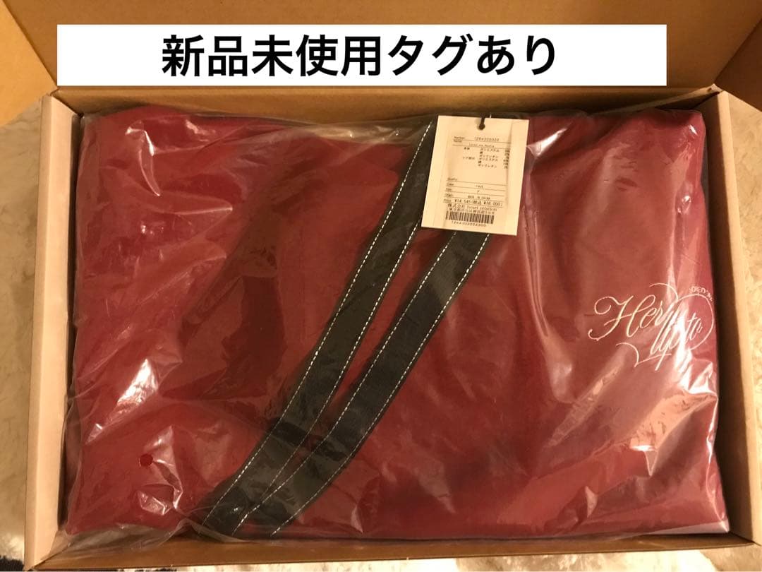 新品未使用herlipto Loved one Hoodie レッド