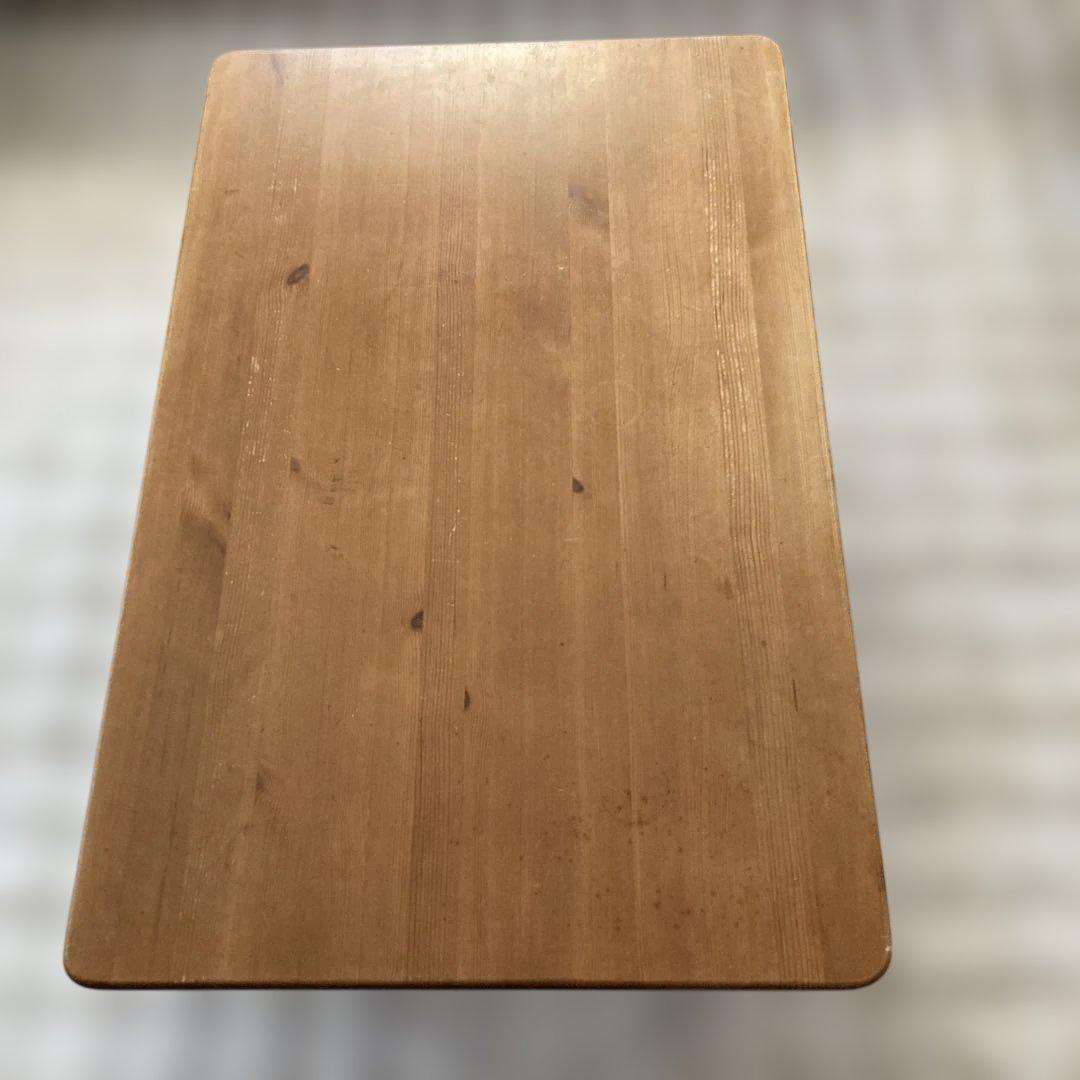 アメリカンカントリー調　パイン材　　折りたたみ式テーブル