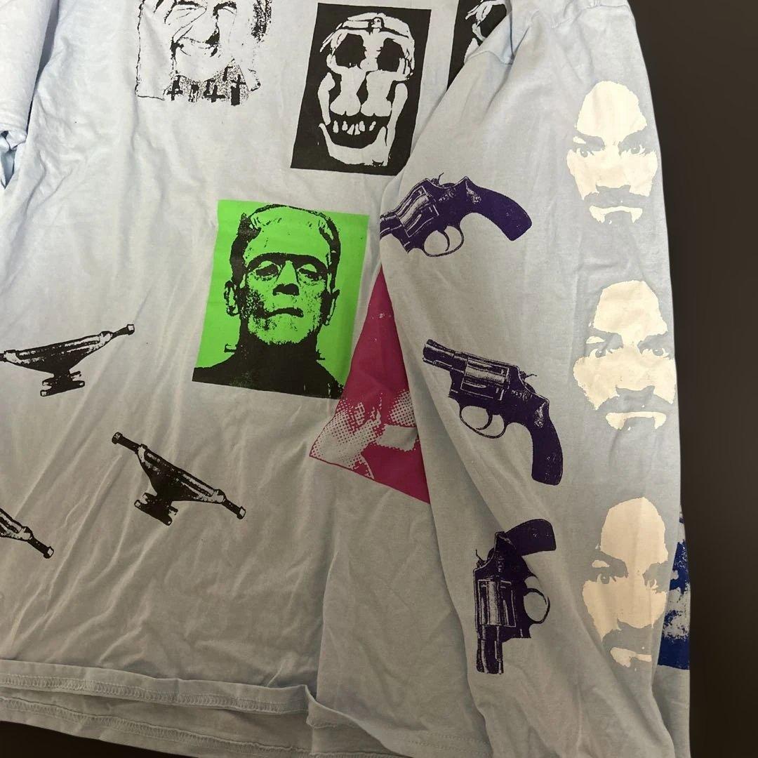 PSYCHO-PASSロングTシャツ シルクスクリーン