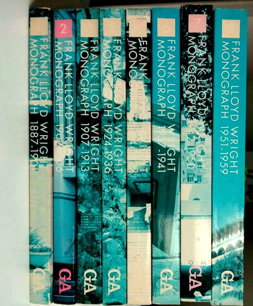 フランク・ロイド・ライト全集 1-8揃