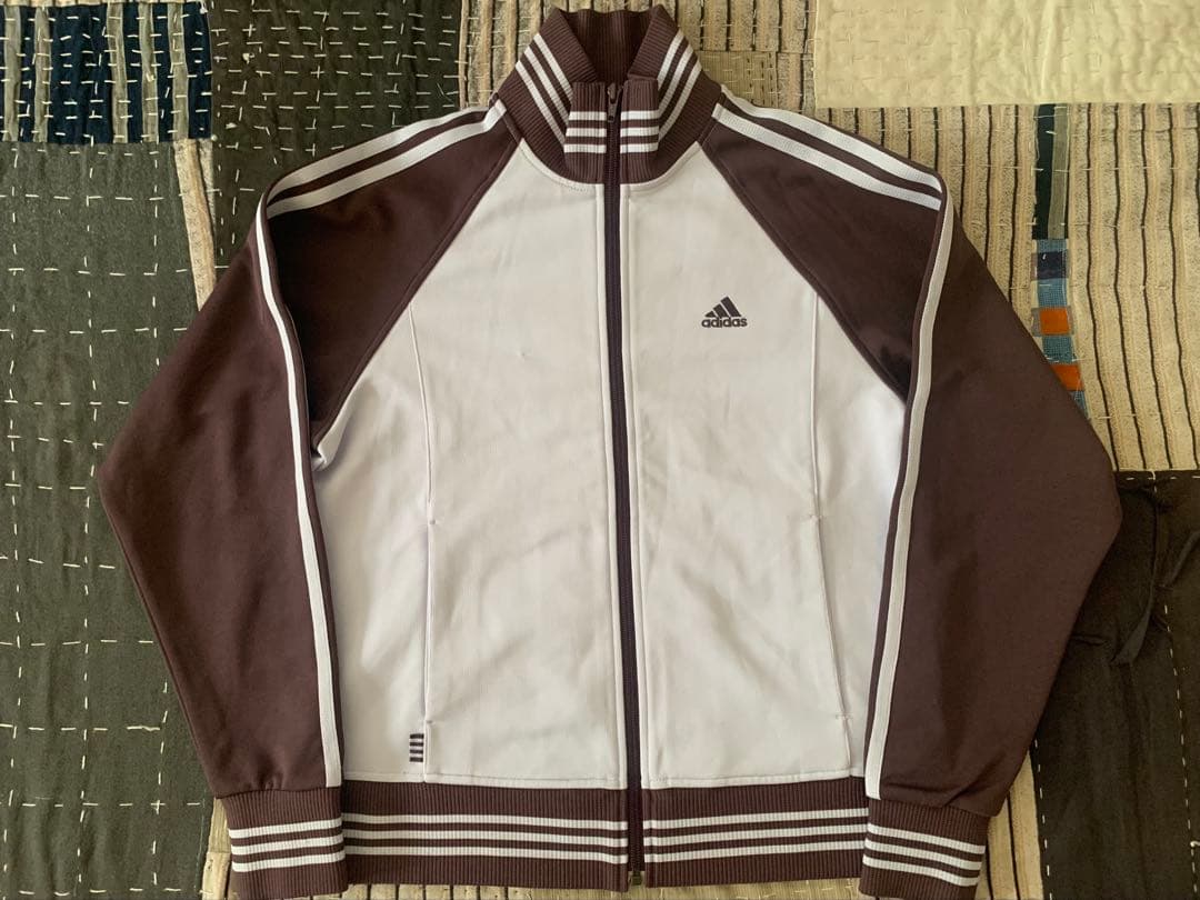 2007年製 adidas vtg ジャージ セットアップ パープル 水色