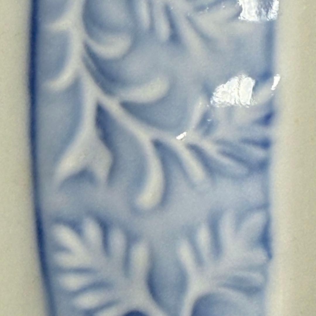 明治時代　有田焼　岩松平吾　色絵軍配形皿　五枚　角岩印　陽刻　珍品　残り僅か