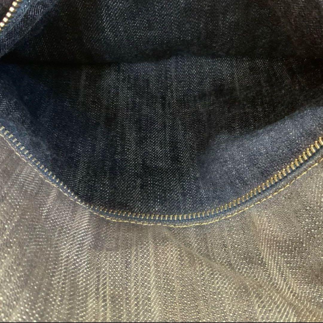 CHANEL デニム ショルダーバッグ　メッセンジャーバッグ　ダメージ　希少