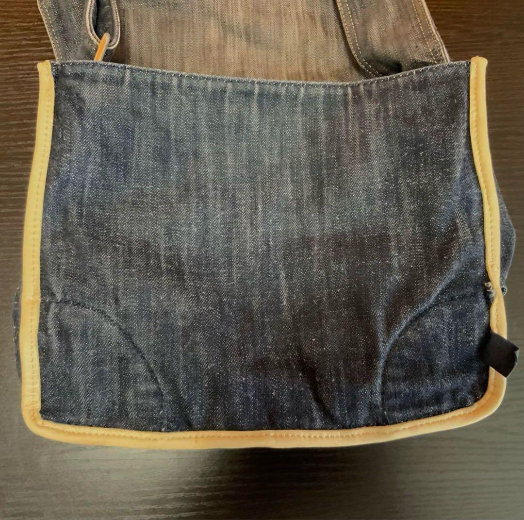 CHANEL デニム ショルダーバッグ　メッセンジャーバッグ　ダメージ　希少