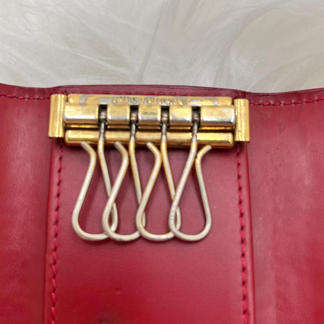 美品✨ルイヴィトン モノグラムヴェルニ ポムダムール ミュルティクレ4