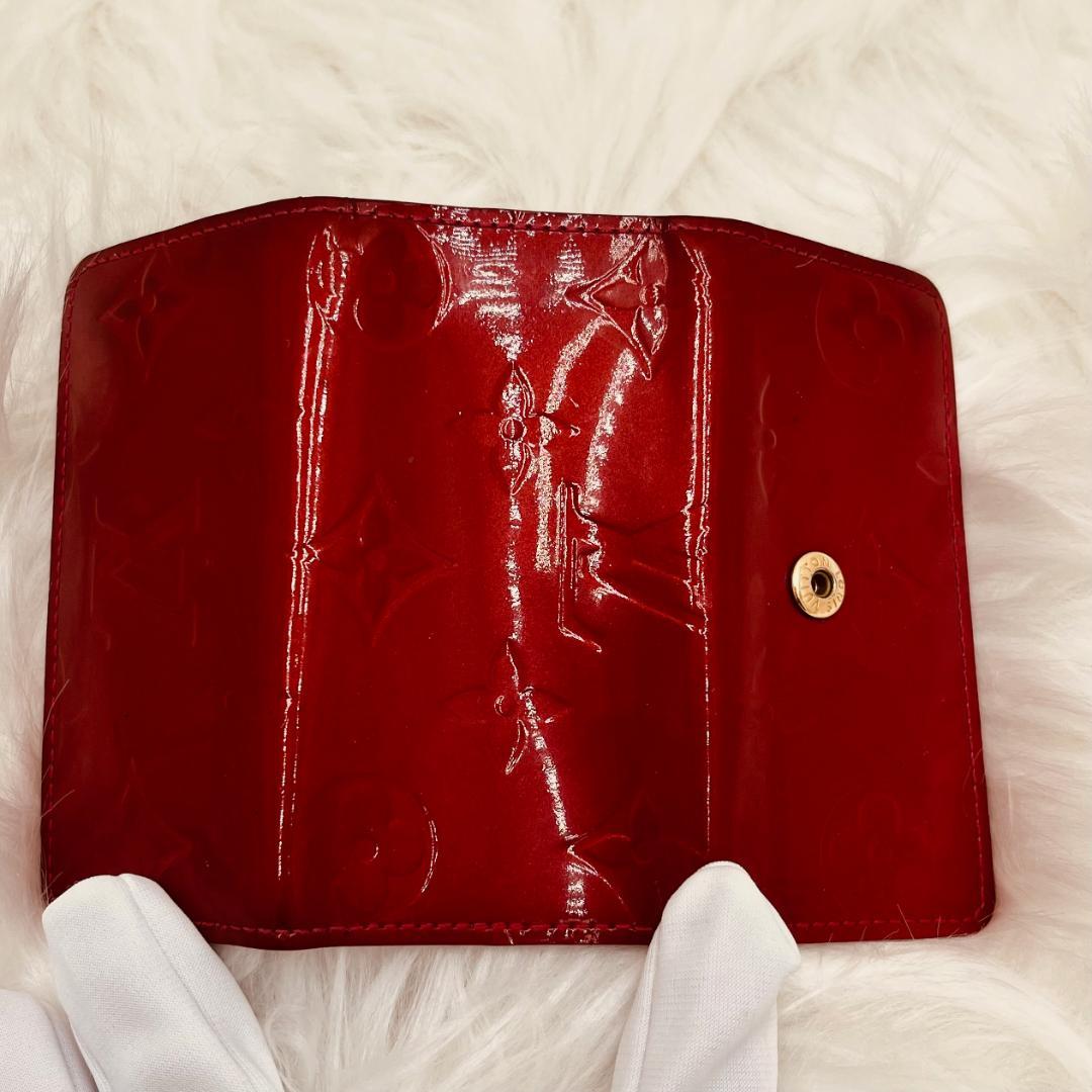 美品✨ルイヴィトン モノグラムヴェルニ ポムダムール ミュルティクレ4