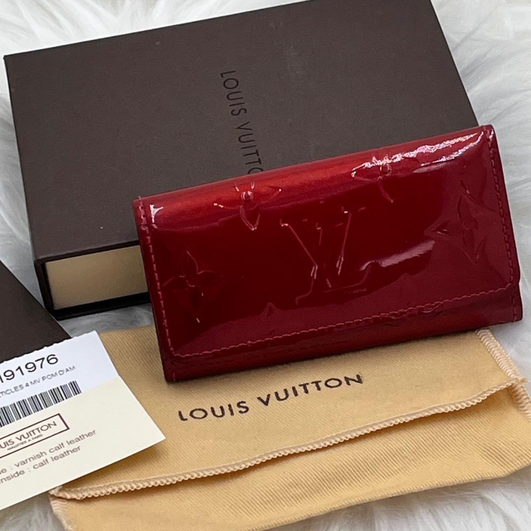 美品✨ルイヴィトン モノグラムヴェルニ ポムダムール ミュルティクレ4