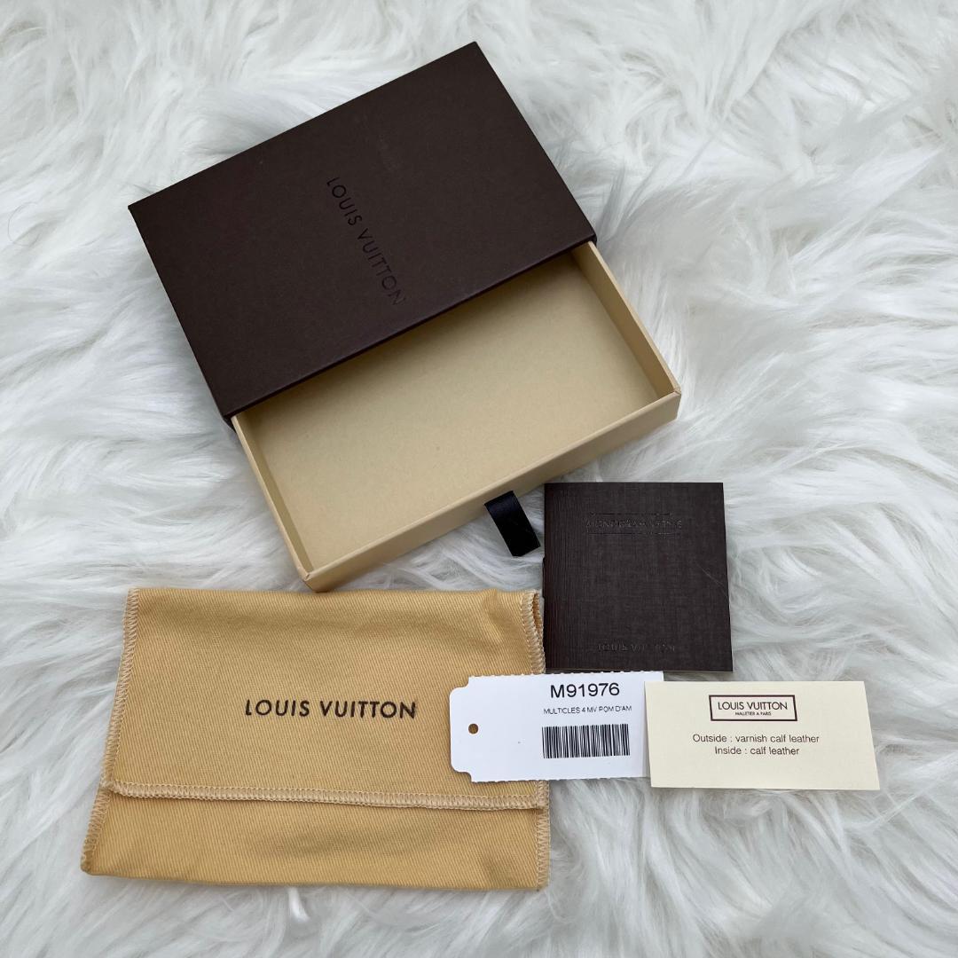 美品✨ルイヴィトン モノグラムヴェルニ ポムダムール ミュルティクレ4