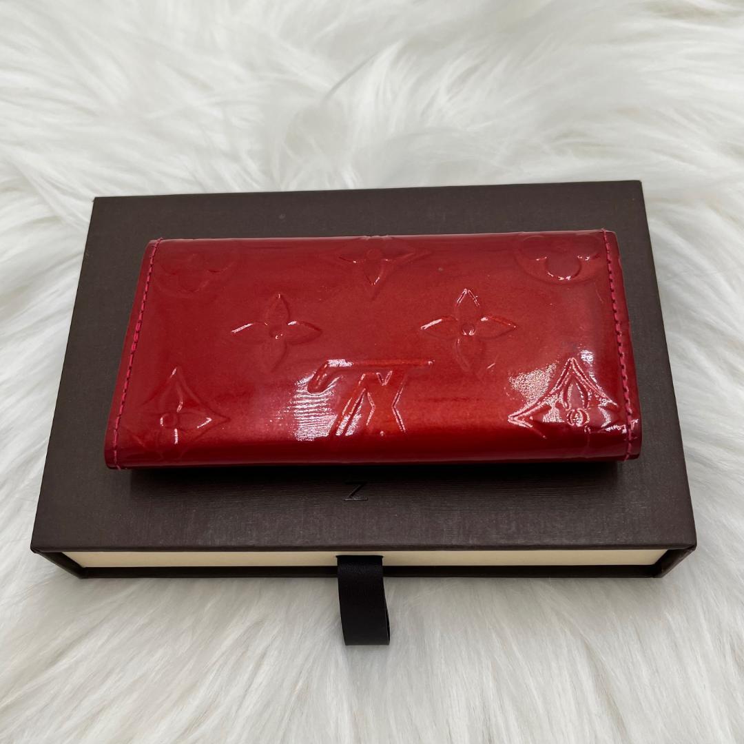 美品✨ルイヴィトン モノグラムヴェルニ ポムダムール ミュルティクレ4