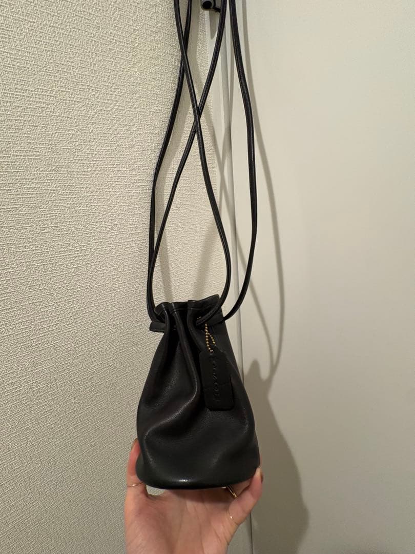 レア！ヴィンテージオールドコーチポシェット巾着バッグ